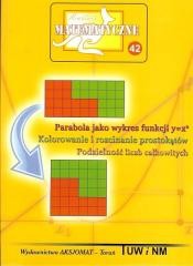 okładka Miniatury matematyczne 42 Parabola jako wykres.. książka | Praca Zbiorowa