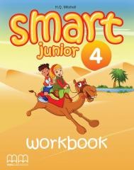okładka Smart Junior 4 WB MM PUBLICATIONS książka