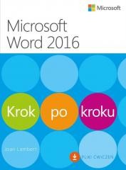 okładka Microsoft Word 2016. Krok po kroku książka | Joan Lambert