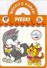 okładka Maluj z pasją. Pieski książka | Praca Zbiorowa