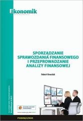 okładka Sporządzanie sprawozdania finans. podr. EKONOMIK książka | Robert Kowalak