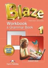 okładka Blaze 1 WB Grammar EXPRESS PUBLISHING książka | Jenny Dooley, Virginia Evans