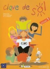 okładka Clave de Sol 1 podręcznik książka | Rodriguez Beatriz, Valencia Luz