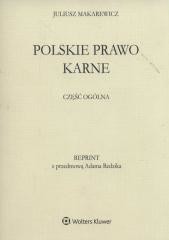 okładka Polskie prawo karne Część ogólna książka | Makarewicz Juliusz
