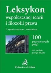 okładka Leksykon współczesnej teorii i filozofii prawa książka | Jerzy Zajadło, Kamil Zeidler