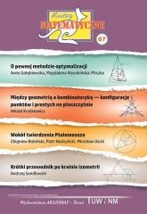 okładka Miniatury matematyczne 67 książka | Wysokińska-Pliszka Magdalena, Anna Gołębiewska