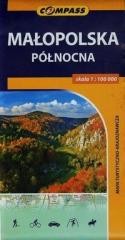 okładka Mapa tur-krajoznawcza - Małopolska północna książka | Praca Zbiorowa