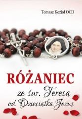 okładka Różaniec ze św. Teresą od Dzieciątka Jezus książka | Tomasz Kozioł
