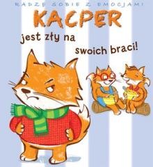 okładka Kacper jest zły na swoich braci! książka | Emilie Beaumont