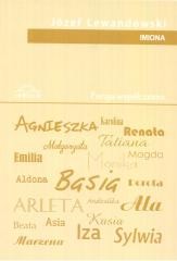 okładka Imiona książka | Jóżef Lewandowski