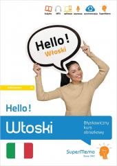 okładka Hello! Włoski. Błyskawiczny kurs obrazkowy A1 książka | natalia Wajda