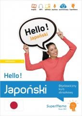 okładka Hello! Japoński. Błyskawiczny kurs obrazkowy A1 książka | SuperMemo World, natalia Wajda