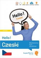 okładka Hello! Czeski. Błyskawiczny kurs obrazkowy A1 książka | SuperMemo World, natalia Wajda