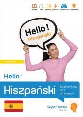 okładka Hello! Hiszpański. Błyskawiczny kurs obrazkowy A1 książka | SuperMemo World, natalia Wajda