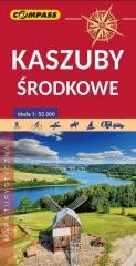 okładka Mapa turystyczna. Kaszuby środkowe 1:55 000 książka | Praca Zbiorowa