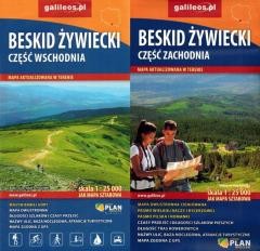 okładka Mapa turystyczna - Beskid Żywiecki 1:25 000 książka | Opracowanie zbiorowe