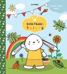 okładka Królik Fikołek i kolory książka | Ola Panek