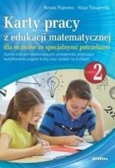 okładka Karty pracy z edukacji matematycznej... cz.2 książka | Renata Naprawa, Alicja Tanajewska