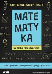 okładka Matematyka. Graficzne karty pracy dla SP książka | Jagoda Bednarz-Kozieł