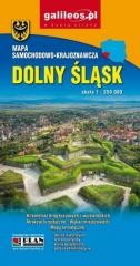 okładka Mapa samochodowo-kraj. - Dolny Śląsk 1:250 000 w.7 książka | Praca Zbiorowa