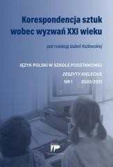okładka Korespondencja sztuk wobec.. 1 2020/2021 książka | Izabela Kozłowska