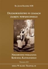 okładka Duchowieństwo w czasach zamętu powszechnego książka | Jacek BałembaSDB