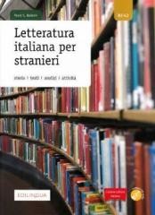 okładka Letteratura italiana per stranieri + CD książka