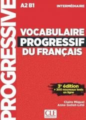 okładka Vocabulaire progressif intermediare livre A2-B1+CD książka | Goliot-Lete Anne, Miquel Claire