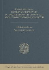 okładka Problematyka kwalifikacji prawnej... książka | Wojciech Maciołek