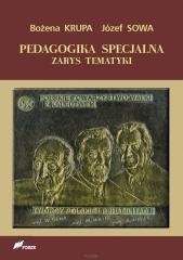 okładka Pedagogika specjalna zarys tematyki książka | Sowa Józef, Bożena Krupa