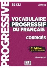 okładka Vocabulaire progressif du Francais avance B2/C1.1 książka | Miquel Claire