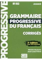 okładka Grammaire progressive du... klucz ed.3 B1/B2 książka | Frerot Jean-Louis, Boulares Michele