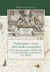 okładka Postrzeganie i ocena dzieł sztuki europejskiej... książka | Wyrzykowska Małgorzata