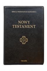 okładka Nowy Testament BPK kieszonkowy czerń książka