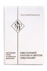 okładka Nowy Testament i Psalmy NPD biel książka