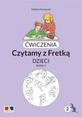 okładka Ćwiczenia. Czytamy z Fretką. Bolo cz.2 Sylaby 1 książka | Elżbieta Konopacka
