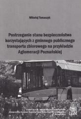 okładka Postrzeganie stanu bezpieczeństwa... książka | Mikołaj Tomaszyk