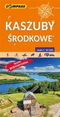 okładka Mapa tur. - Kaszuby środkowe 1:55 000 w.2022 książka | Praca Zbiorowa