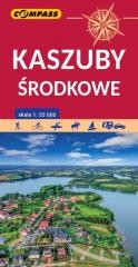 okładka Mapa turystyczna - Kaszuby Środkowe 1:55 000 książka | Praca Zbiorowa
