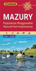 okładka Mapa tur. - Mazury. Pojezierze Mrągowskie 1:50 000 książka | Praca Zbiorowa