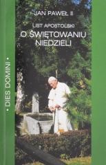 okładka List apostolski Dies Domini książka | Jan PawełII