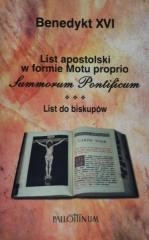 okładka List apostolski w formie motu proprio Summorum... książka | Benedykt XVI