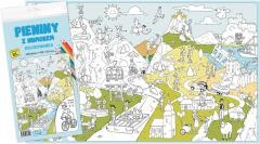 okładka Pieniny z humorem. Kolorowanka XL - kolor książka | Praca Zbiorowa