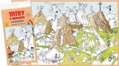 okładka Tatry z humorem - lato. Kolorowanka XL - kolor książka | Praca Zbiorowa