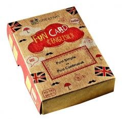 okładka Fun Card English Past Simple vs Past Continuous książka