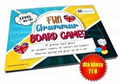 okładka Fun Grammar Board Games Level A2/B1 CREATIVO książka