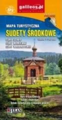 okładka Mapa tur. - Sudety Środkowe 1:40 000 lam w.2023 książka | Praca Zbiorowa