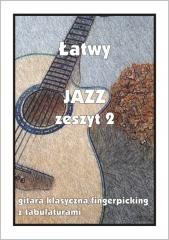 okładka Łatwy Jazz z.2 gitara klasyczna/fingerpicking... książka | M. Pawełek