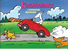 okładka Kolorowanka z Koziołkiem Matołkiem - autko książka | Praca Zbiorowa