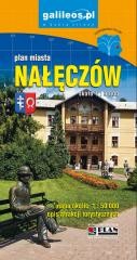 okładka Nałęczów - plan miasta i mapa okolicy książka